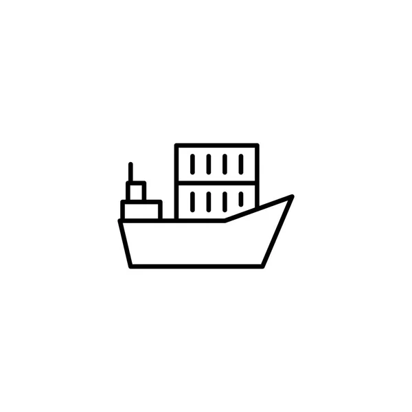 Shipping Icon Vector Illustration — Stock Vector