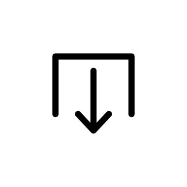 indir simge simgesi vektör illüstrasyon