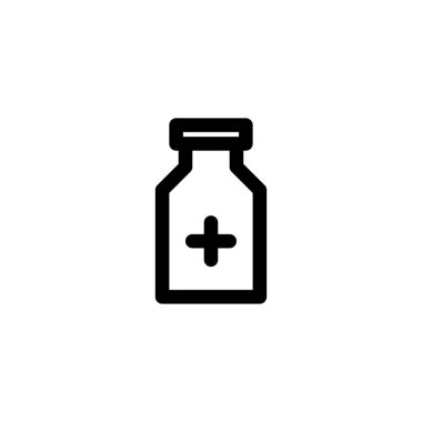 tıp, ilaç simgesi vektör illüstrasyon