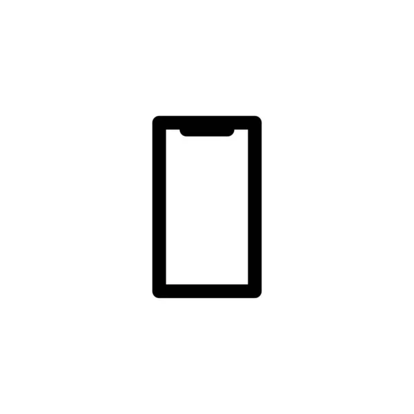 Móvil, ilustración del vector icono del teléfono celular — Vector de stock