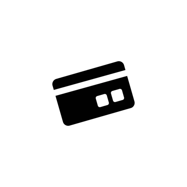 Karta kredytowa, ikona płatności wektor — Wektor stockowy