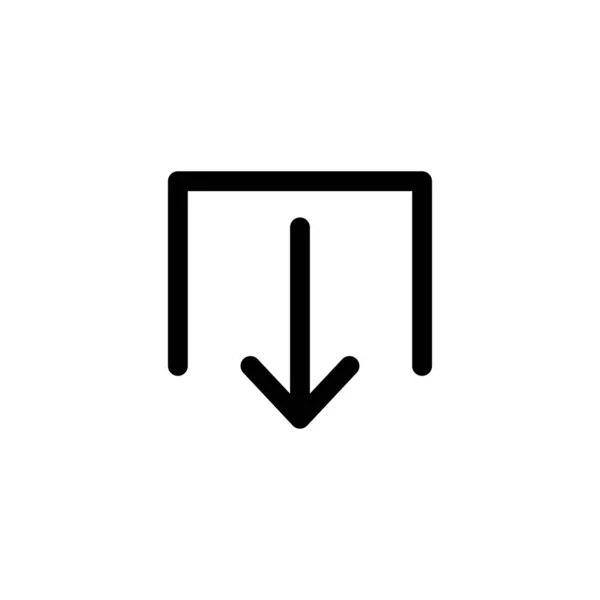 Descargar símbolo icono vector ilustración — Vector de stock