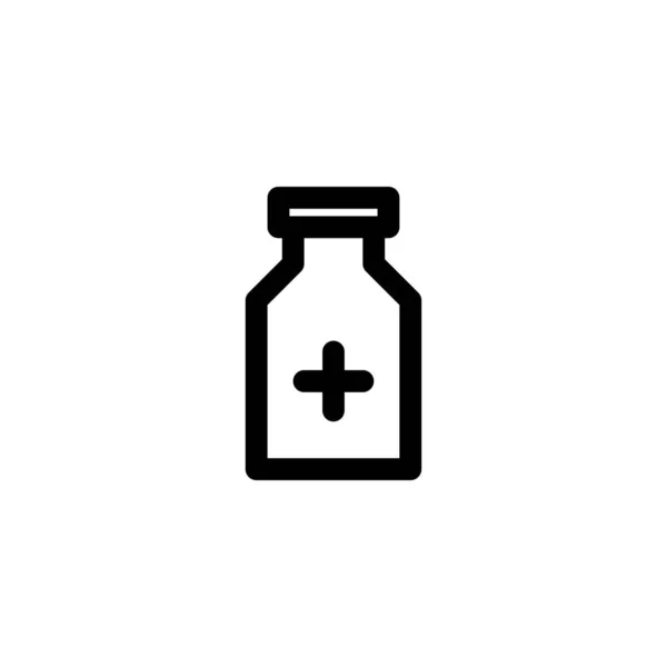 Medicina, ilustração do vetor do ícone da droga — Vetor de Stock