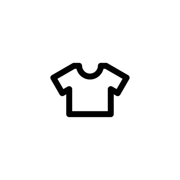 Camiseta, icono de la camisa vector ilustración — Archivo Imágenes Vectoriales