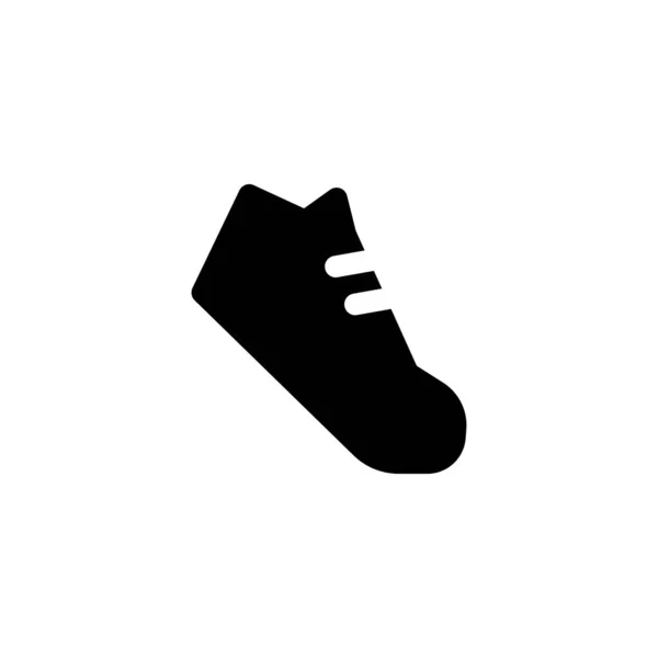 Chaussure, illustration vectorielle icône chaussures — Image vectorielle