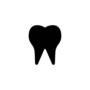 diş ikonu vektör illüstrasyonu