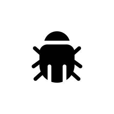 hata, böcek simgesi vektör illüstrasyon