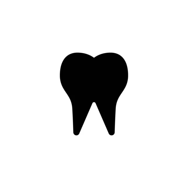 Ilustração do vetor do ícone dentário —  Vetores de Stock