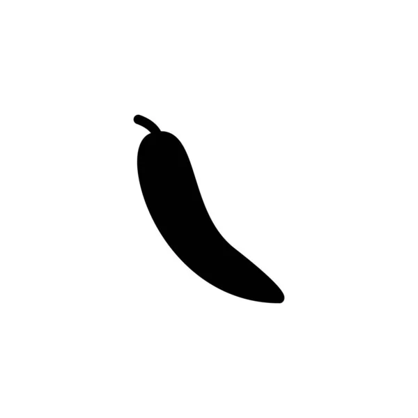 Chili, würzige Icon Vector Illustration — Stockvektor