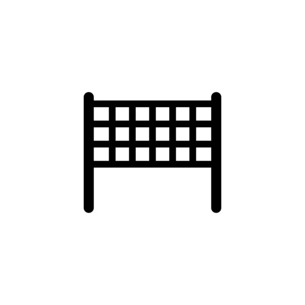 Net, sport net icon vektor illustration — Stockvektor