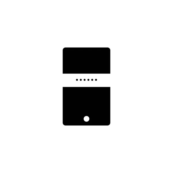 Mot de passe téléphone portable icône vectoriel illustration — Image vectorielle
