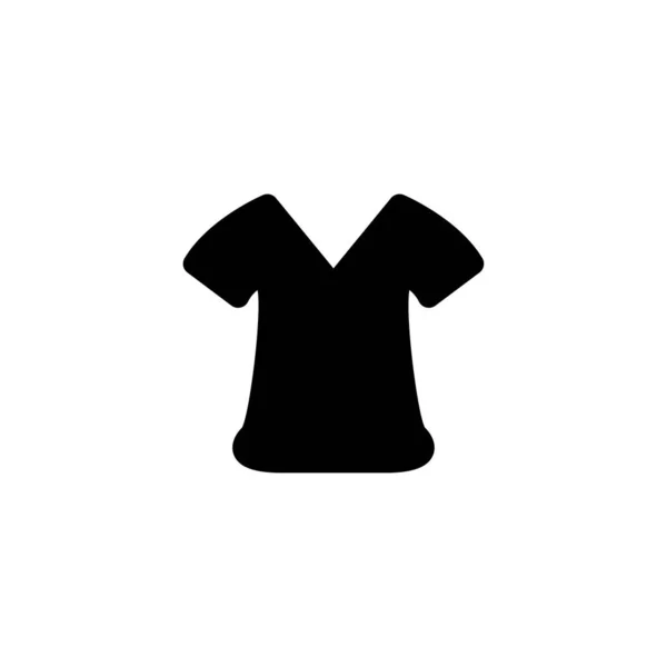 Camiseta, icono de la camisa vector ilustración — Archivo Imágenes Vectoriales