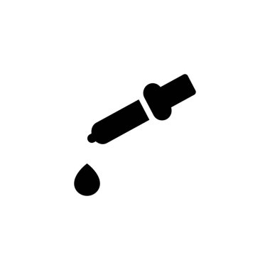 göz damla simge vektör çizim