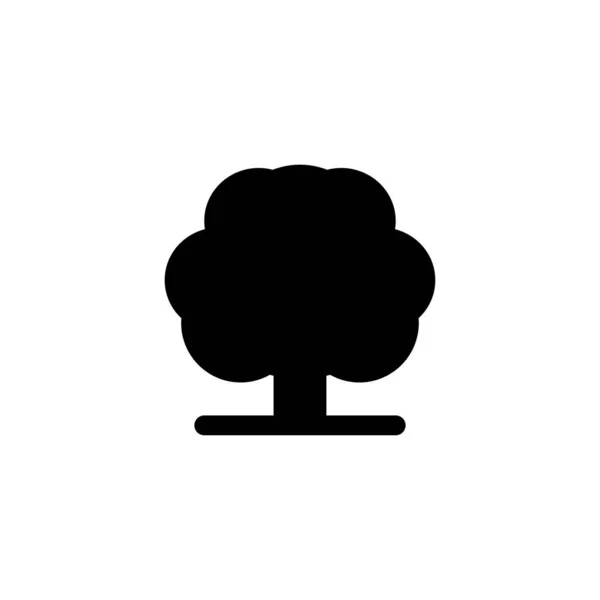 树，植物图标矢量插图 — 图库矢量图片