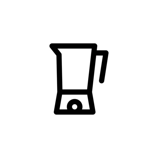 Keuken blender icon, mixer vector illustratie — Stockvector