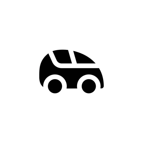 Icono del coche, vehículo vector ilustración — Vector de stock