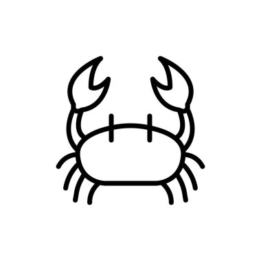 illüstrasyon işareti sembol simge vektör yengeç