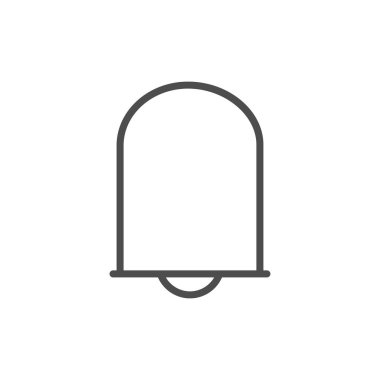 zil illüstrasyon yüzük simge vektör