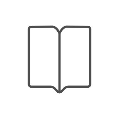 Açık Sembol illüstrasyon kitap vektör