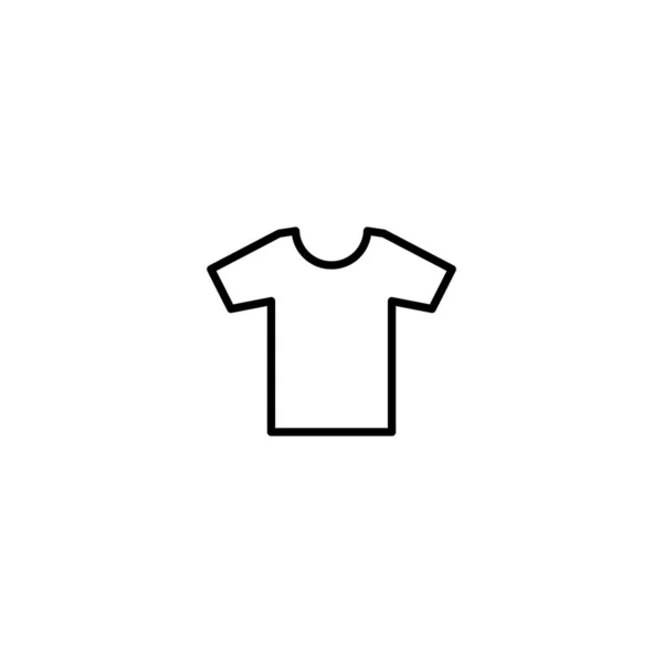 T-shirt ícone vetor ilustração —  Vetores de Stock