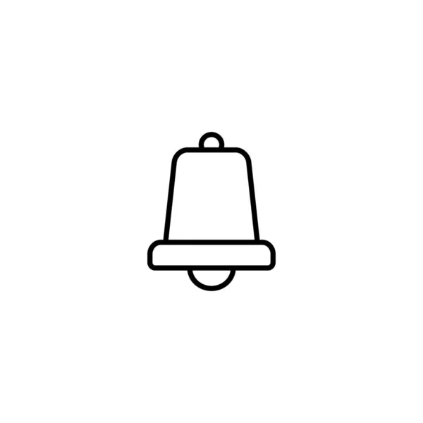 Bell, alarm icon vector illustration — Stock Vector