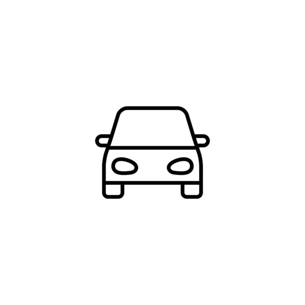 Auto, Fahrzeug-Ikone Vektor-Abbildung — Stockvektor