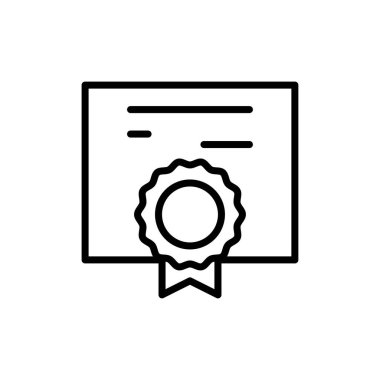 Ödül simgesi vektör çizimi ana hatları