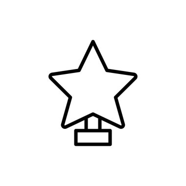 Ödül simgesi vektör çizimi ana hatları