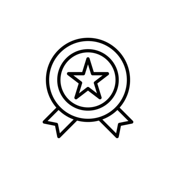 Award Icon Vector Illustration Outline — Stockový vektor