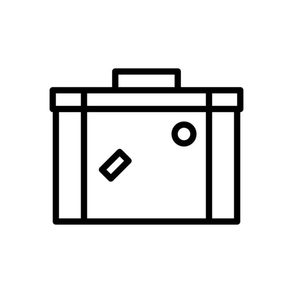 Luggage Travel Icon Vector Illustration — Stock Vector