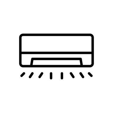 Klima ikonu vektör illüstrasyonu