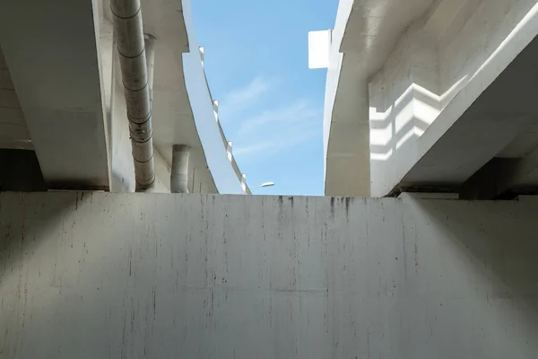 Entre Duas Pontes Tiro Conexão Ponte — Fotografia de Stock