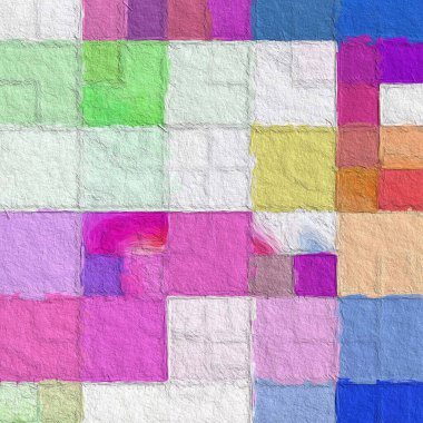 Kopya alanı ile renklendirilmiş duvar arkaplanı