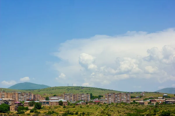 Blauer Himmel Und Wolken Blauer Himmel Mit Wolken — Stockfoto