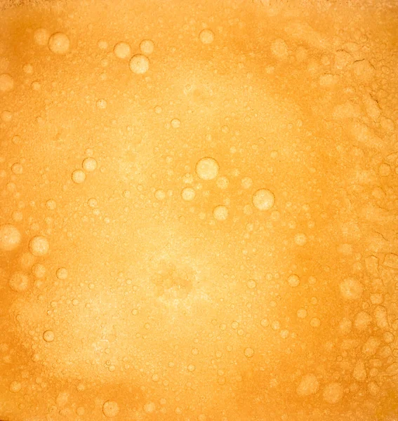 Sfondo Verde Con Bolle Microscopiche Gocce Olio Sfondo Astratto — Foto Stock