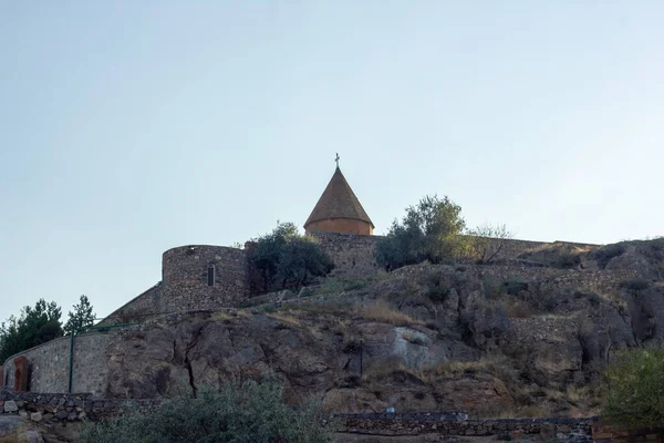 Régi Történelmi Templom Saghmosavank Örményországban — Stock Fotó