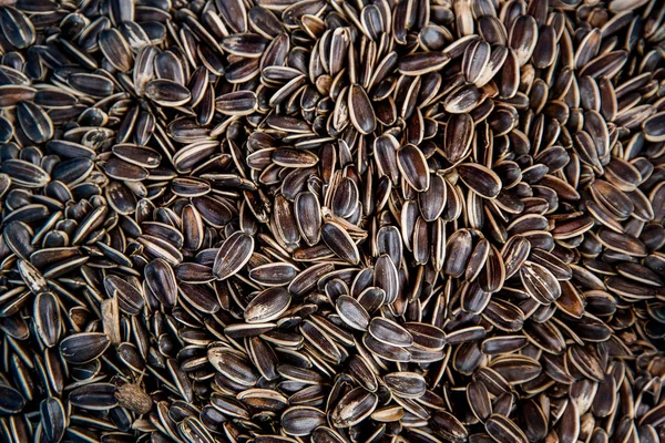 Sementes Girassol Mercado Rua Dieta Saudável — Fotografia de Stock