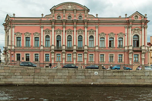 Edificio Histórico Estuco San Petersburgo Rusia —  Fotos de Stock