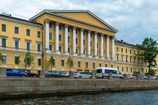 Obukhov Krankenhaus Gelbes Haus Petersburg Russland — Stockfoto