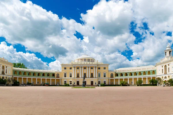 Pavlovsk Palace Letni Pałac Cesarza Pawła Pavlovsk Petersburg Rosja — Zdjęcie stockowe