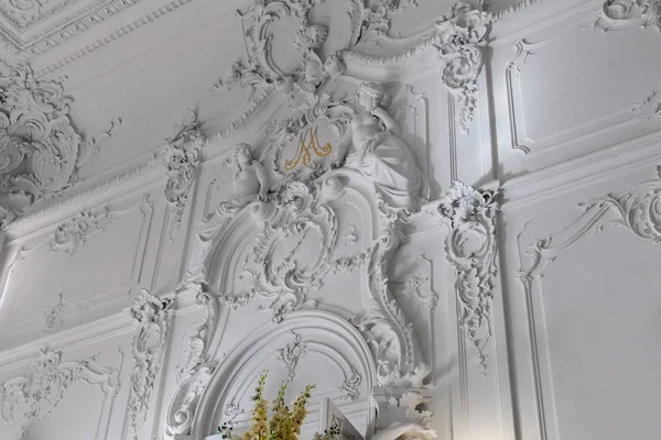 Junho 2018 Tsarskoye Selo São Petersburgo Rússia Interior Palácio Catarina — Fotografia de Stock