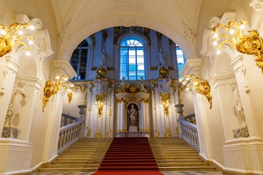 19 Haziran 2018. Hermitage Müzesi karmaşık iç. Kışlık Sarayın. St. Petersburg, Rusya Federasyonu.