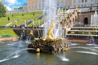 19 Haziran 2018. Peterhof, St Petersburg, Rusya Federasyonu. Eski imparatorluk ülke ikamet.