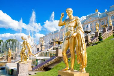 19 Haziran 2018. Peterhof, St Petersburg, Rusya Federasyonu. Eski imparatorluk ülke ikamet.