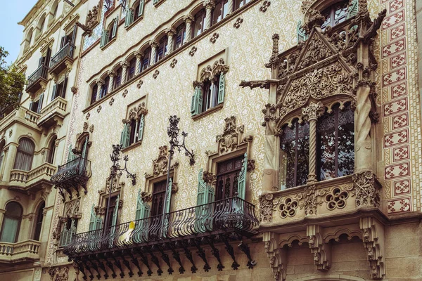 Barselona Spanya Eylül 2019 Barselona Şehrinin Mimarisi — Stok fotoğraf