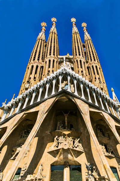 バルセロナ スペイン 2019年9月20日 サグラダ ファミリア Sagrada Familia アントニ ガウディが設計し ユネスコの世界遺産に登録されているスペイン — ストック写真