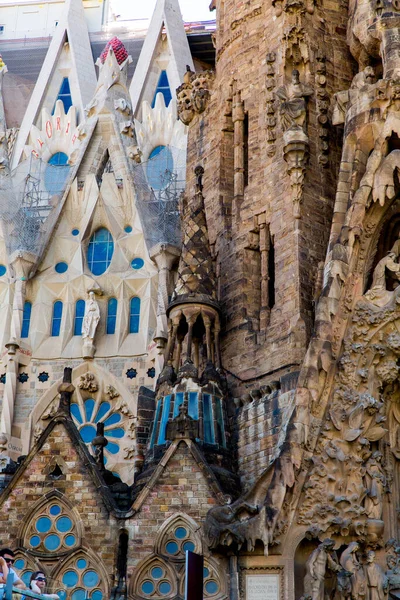 Barcelona Spanien September 2019 Die Sagrada Familia Ist Eine Riesige — Stockfoto