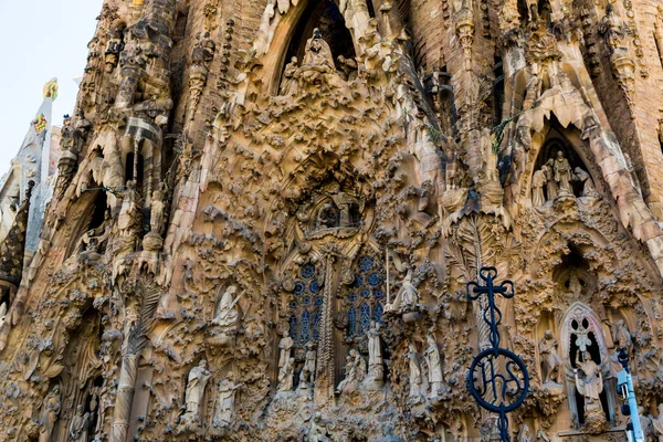 Barcelona Espanha Setembro 2019 Sagrada Família Uma Enorme Basílica Católica — Fotografia de Stock