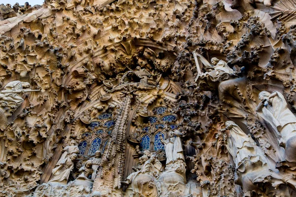 Barcelona Spanien September 2019 Den Sagrada Familia Stor Romersk Katolsk — Stockfoto