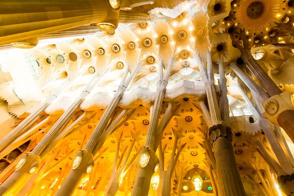 Barcelona Spanien September 2019 Die Sagrada Familia Ist Eine Riesige — Stockfoto